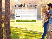 Tablet Screenshot of matchaffinity.se