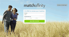 Desktop Screenshot of matchaffinity.ie