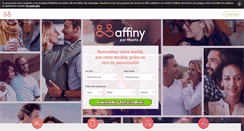 Desktop Screenshot of matchaffinity.fr
